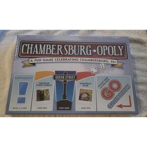 NEW SEALED MONOPOLY GAME CHAMBERSBURG EDITION